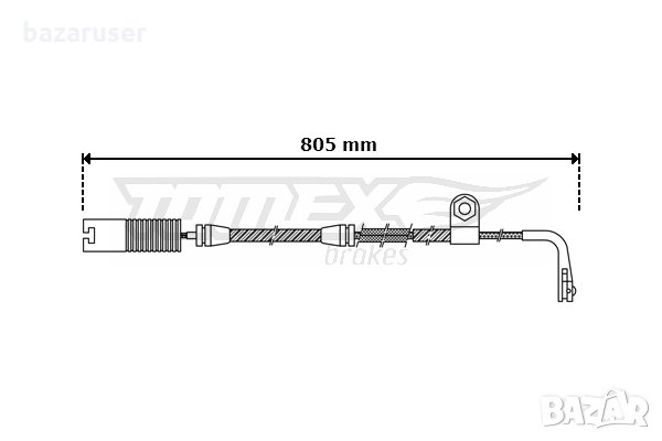 Датчик накладки к-т 3034 BMW E39/TX 30-34, снимка 1