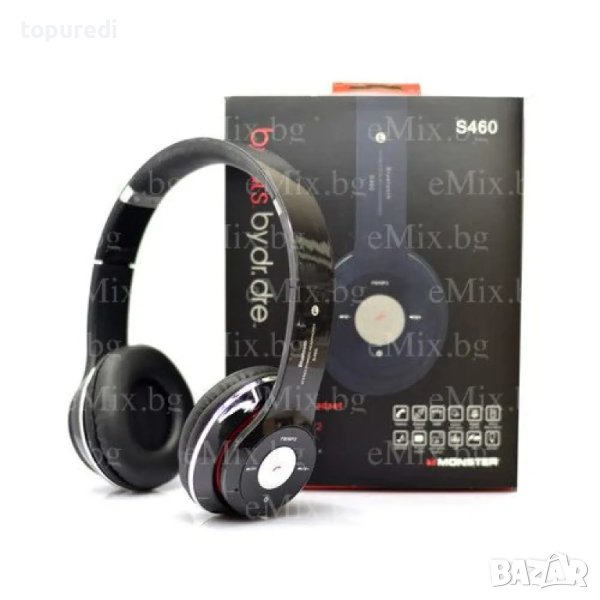 БЕЗЖИЧНИ BLUETOOTH СЛУШАЛКИ DR. DRE - S460, снимка 1