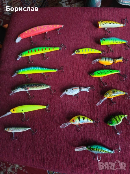 Продавам щукарски воблери, снимка 1