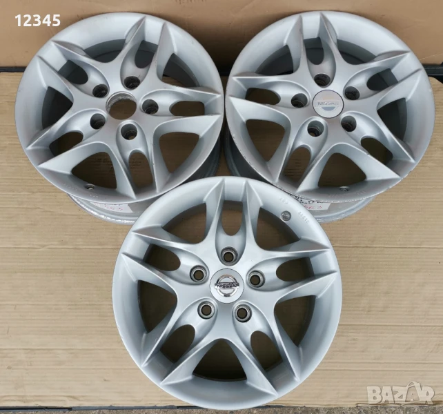 15’’5x114,3 originalni za nissan 15”5х114,3 оригинални за нисан-№563, снимка 1