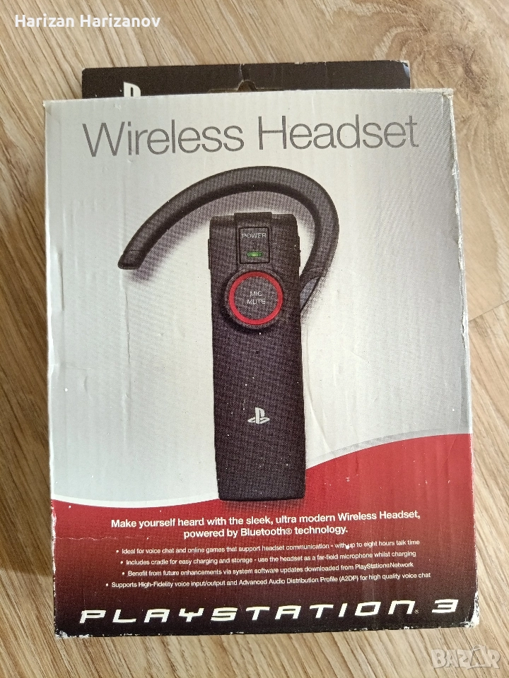 Безжична слушалка за PS3, снимка 1