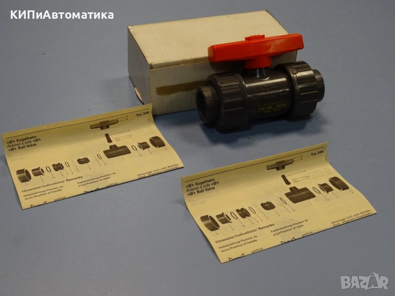 спиратален киселинноустойчив кран GEORG FISCHER +GF+ typ346, снимка 1