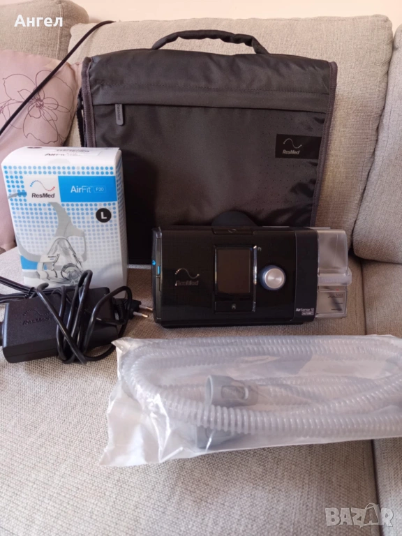 НОВ Автоматичен CPAP апарат ResMed AirSense 10 Autoset Само 34 ЧАСА!, снимка 1