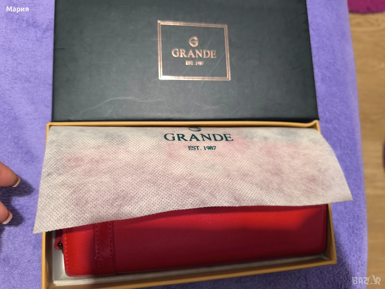 Дамски портфейл Grande, снимка 1