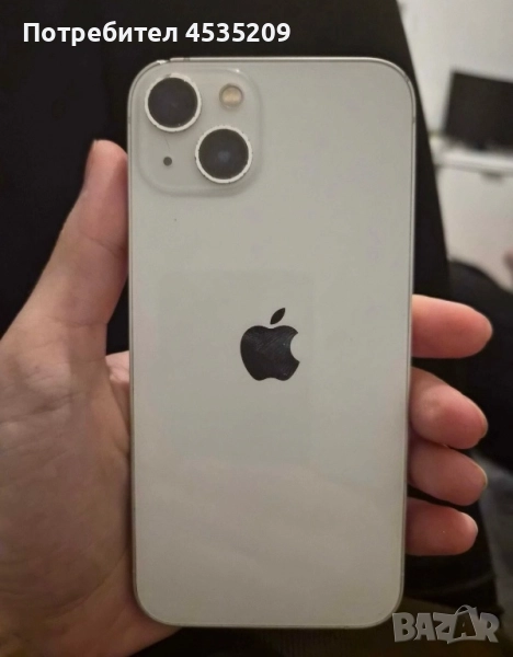Iphone 13 128gb бял , снимка 1