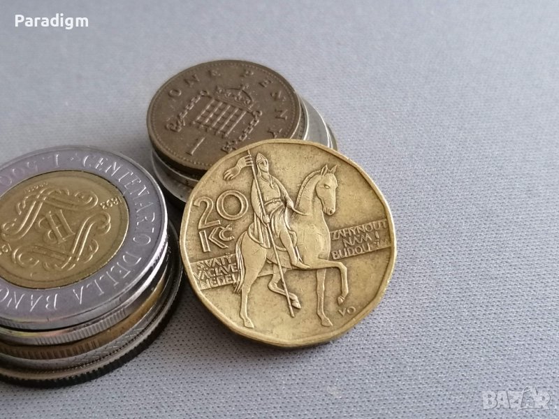 Монета - Чехия - 20 крони | 2000г., снимка 1