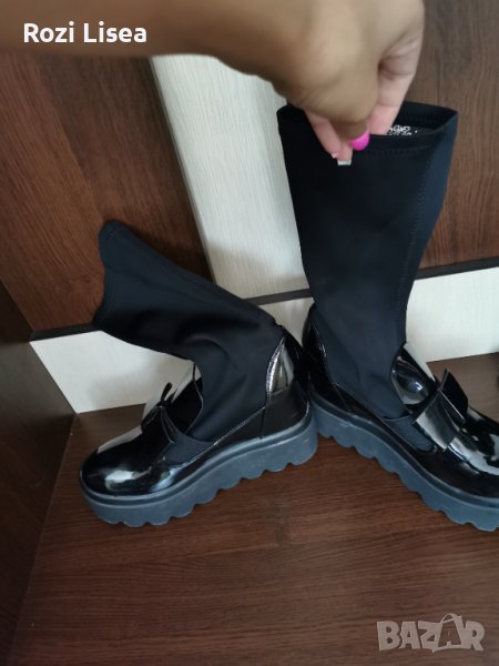Ботуши на платформа , снимка 1