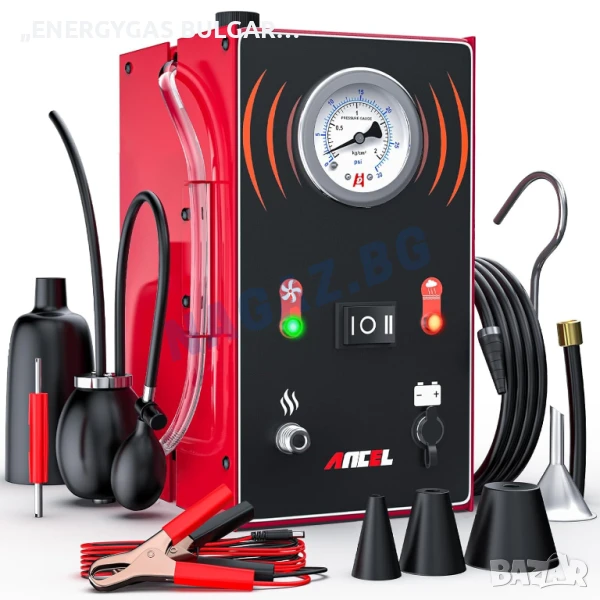 Пушек Машина За АвтоДиагностика/ДимоГенератор/ ANCEL S200 /Тест Турбо, снимка 1