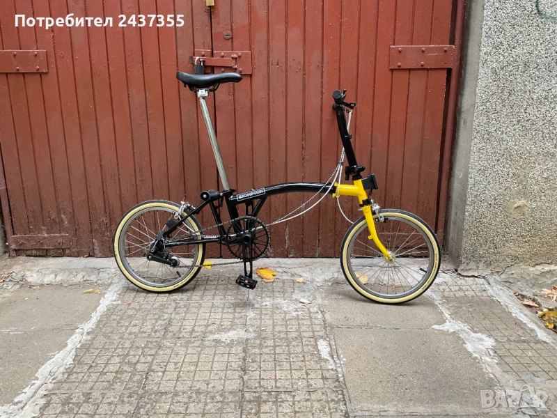 Сгъваем велосипед Brompton/ Бромпптън, снимка 1