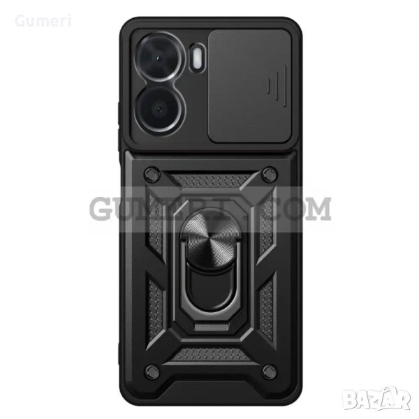  Кейс Хибрид с Капак и Ринг за Vivo Y16, снимка 1