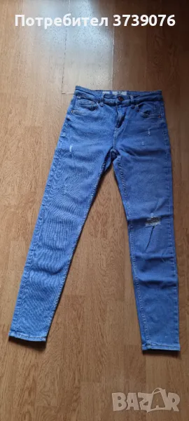 Нови дънки Bershka +Колан - текстил, снимка 1