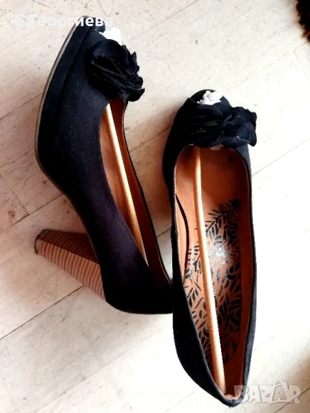 ВЕЛУРЕНИ дамски обувки +ПОДАРЪК, снимка 1