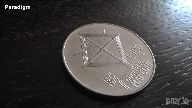 Монета - Италия - 100 лири | 1974г., снимка 1