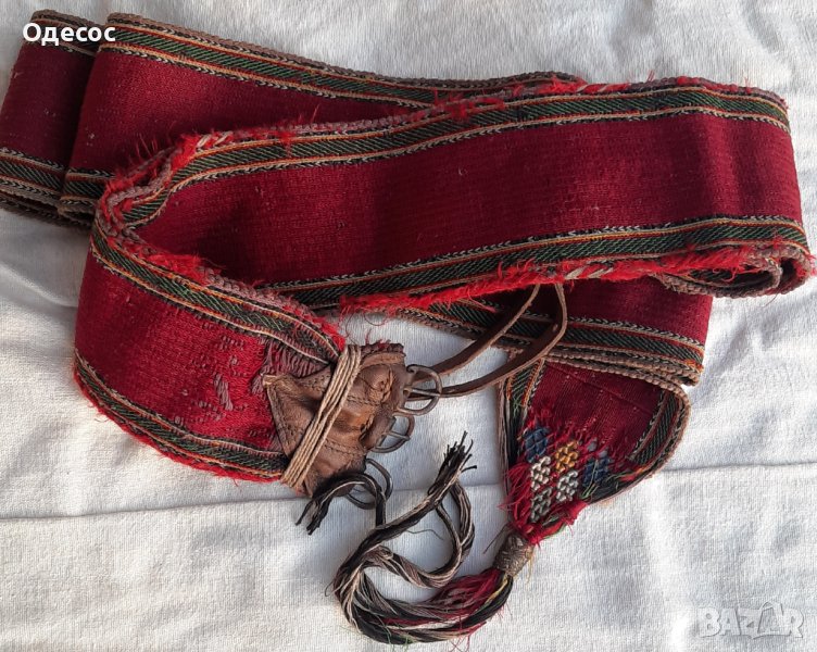 Османски тъкан колан 19в, башибозук, зейбек, снимка 1