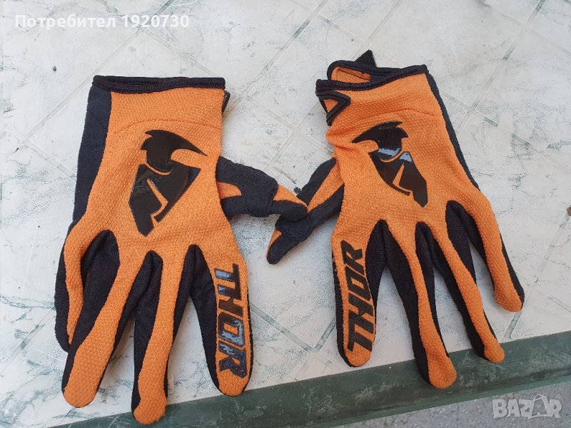 Ендуро/Мотокрос леки ръкавици Thor размер L/XL Като нови !, снимка 1