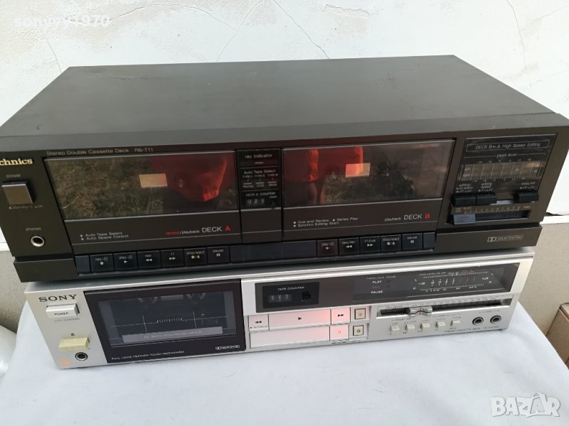 TECHNICS & SONY DECK-JAPAN 135ЛВ ЗА БРОЙ 1210231419LK1ED, снимка 1