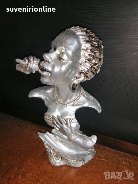 Декоративна статуетка музикант, снимка 1