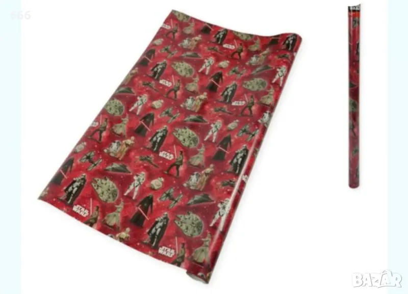 Опаковъчна хартия Star Wars, снимка 1