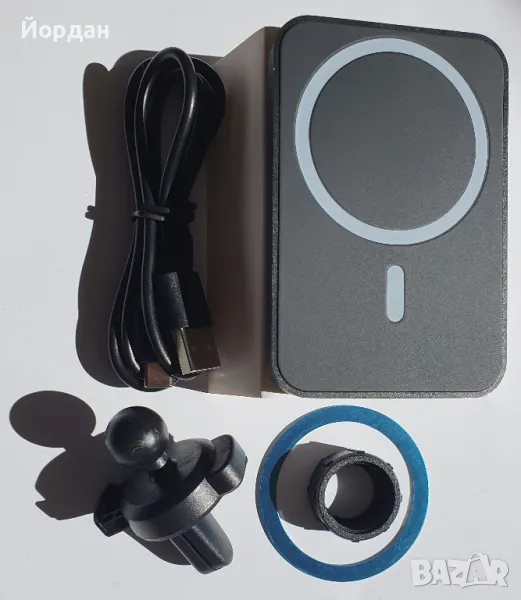 стойка с безжично зареждане 15W, снимка 1