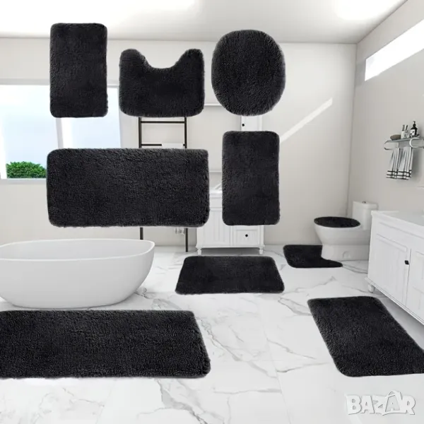 🛁 Луксозен комплект от 5 части за баня – Високо качество и комфорт! 🐥✨, снимка 1