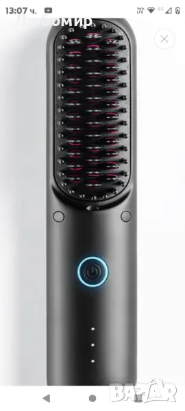 Безжична четка за изправяне на коса TYMO - Porta PRO Portable Straightening Brush, снимка 1