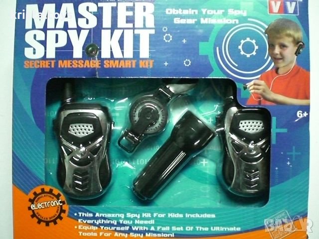 Детска играчка комплект Добрия шпионин /Master spy kit/, снимка 1