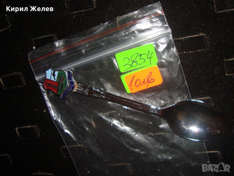 КОЛЕКЦИОНЕРСКА ЛЪЖИЧКА с ЕМАЙЛ 3854, снимка 1