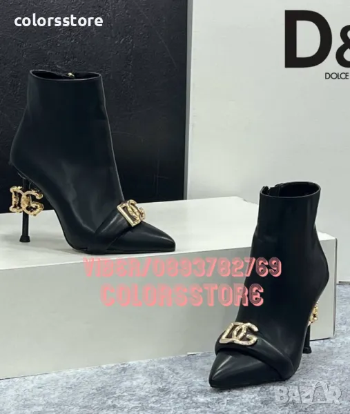 Боти на ток Dolce&Gabbana-VL54k, снимка 1