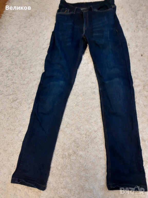 Дънки за мотор с протектори, снимка 1