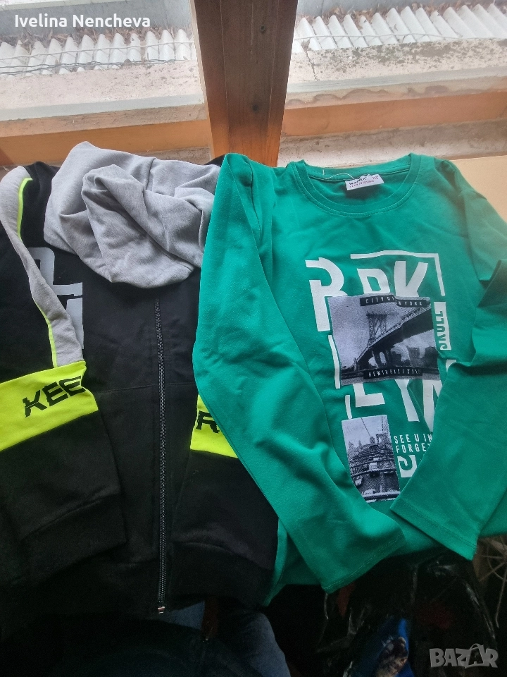 Комплект Суичър и блуза Момче 128 р, за 7лв, снимка 1