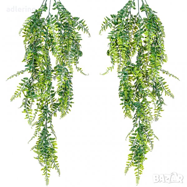 Висящо изкуствено растение 120 см, 2 бр., изкуствено растение , снимка 1