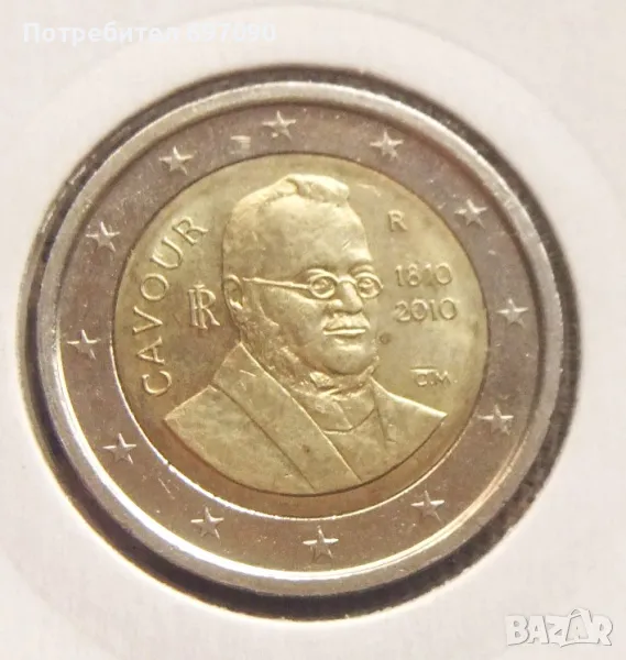 Италия -2 евро 2010, снимка 1