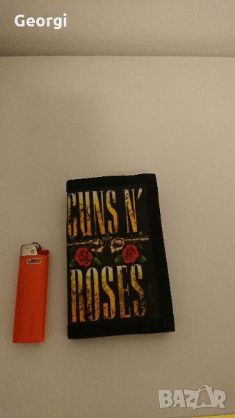 Мъжки спортен портфейл  Guns N' Roses, снимка 1