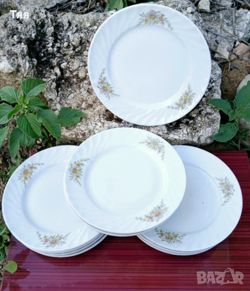 Порцеланови чинии Мащерка , снимка 1