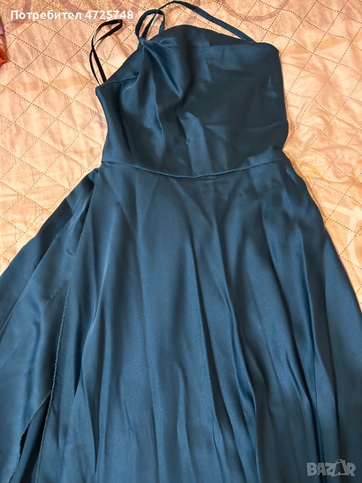 Официална синя рокля, снимка 1