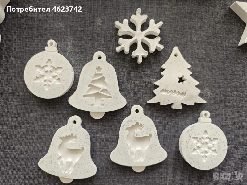 керамични фигурки за елха, снимка 1