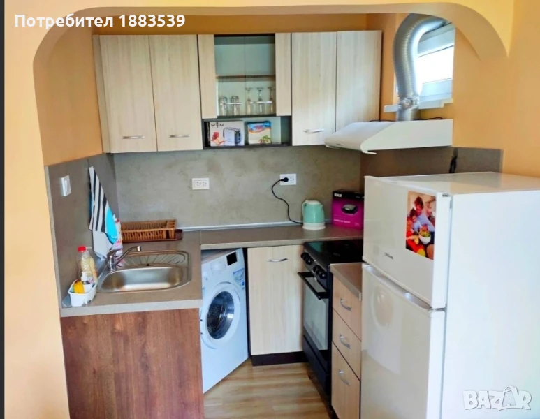 на море в Бургас апартамент за двама топ локация СЦ за  нощувки, снимка 1