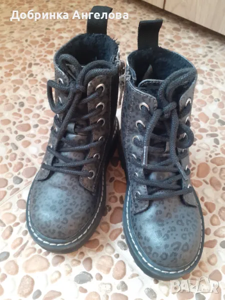 Боти с връзки H&M, снимка 1