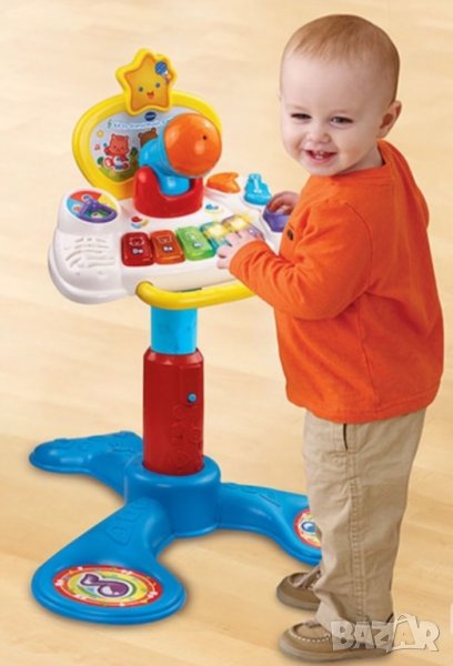 РАЗПРОДАЖБА! Vtech Музикална Кула-Степер "Седни-Стани, снимка 1