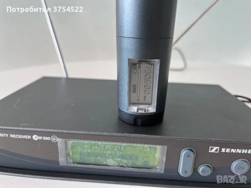 Sennheiser приемник и микрофон, снимка 1
