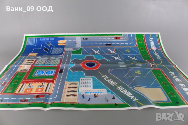 Сет конструктор "Летище" с килимче за игра, снимка 8 - Конструктори - 39376590