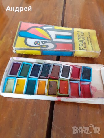 Стари Водни бои,боички Краски, снимка 3 - Други ценни предмети - 31399317