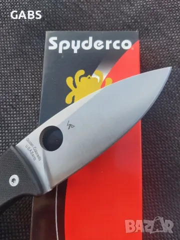Сгъваем джобен нож Spyderco Bodacions два цвята, снимка 10 - Ножове - 49217249