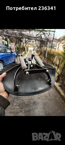 Седалка нова Denfeld с основа за ретро мотор, снимка 4 - Антикварни и старинни предмети - 54006145