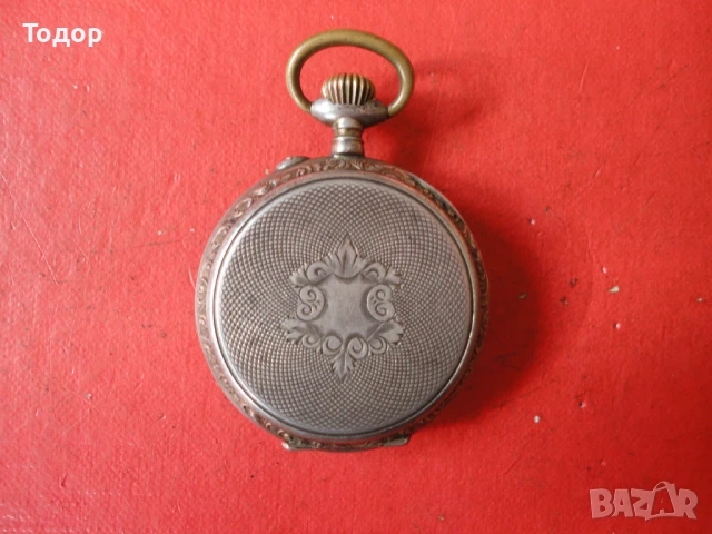 Невероятен сребърен джобен часовник , снимка 4 - Джобни - 50459314