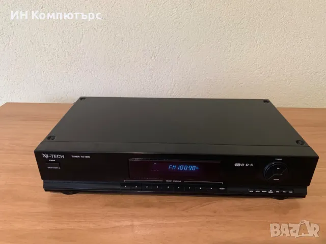 Продавам стерео тунер с RDS X4-TECH, снимка 2 - Други - 49496412
