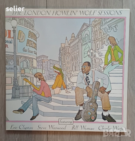 Howlin' Wolf ‎– The London Howlin' Wolf Sessions Издание 🇩🇪 GERMANY 1981г-GATEFOLD Стил:Louisiana 