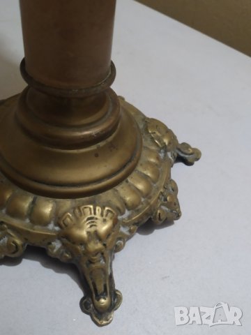 стара газова лампа, снимка 4 - Антикварни и старинни предмети - 40476338