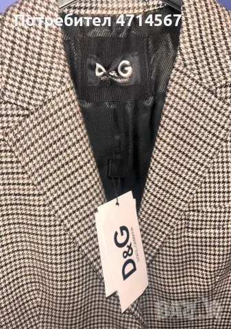 Чисто ново сако на Dolce & Gabanna, снимка 2 - Сака - 56114218