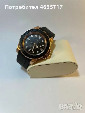 Часовник Seiko Yacht-Мaster Rose Gold (mod), снимка 2 - Мъжки - 52220269